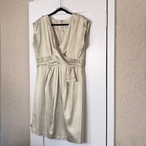 Gold cocktail dress size 16